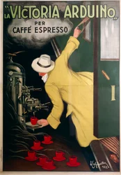 Advertising for Victoria Arduino espresso coffee machine