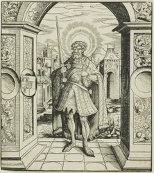 Saint Rolandus, from Saints Connected with the House of Habsburg