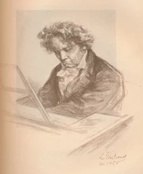 Portrait of Beethoven