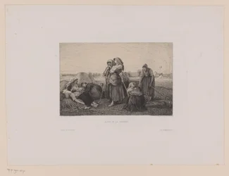 Peasant Women in the Field at the End of the Workday