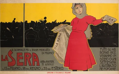 La Sera. The Cheapest Newspaper in Milan