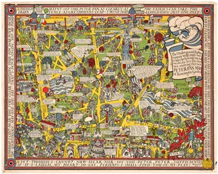 Peter Pan Map of South Kensington