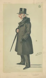 Lord Robartes, East Cornwall, 4 February 1882, Vanity Fair cartoon