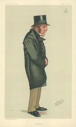 Lord Tollemache, Cheshire, 30 April 1881, Vanity Fair Cartoon
