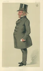 Lord Waveney, Suffolk, 2 April 1881, Vanity Fair cartoon