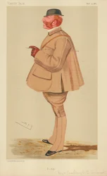 Major Lord Henry Arthur George Somerset, Podge, 19 November 1887, Vanity Fair cartoon