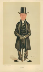 Mr E Sturge, A Quaker, 20 November 1886, Vanity Fair Cartoon