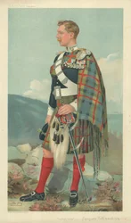 The Marquis of Tullibardine, Scottish Horse, 23 March 1905, Vanity Fair Cartoon