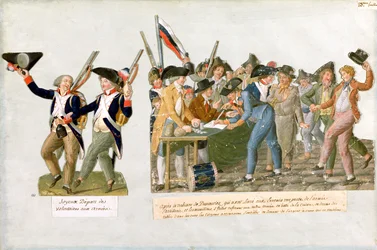 Happy Departure of the Army Volunteers