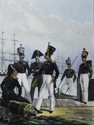 The Guards Équipage Artillery Company and Guards Cargo Company