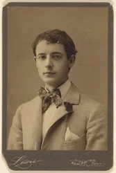 Walter Thomas (Young Man in Bow Tie and Carnation in Lapel of Coat)