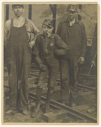 Three Miners (S. Pittston, Pennsylvania?)