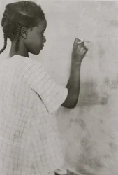 A Pupil in Pleasant Green School - Pocahontas County, West Virginia 1921