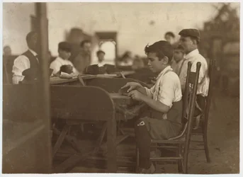 Child Apprentice at De Pedro Casellas Cigar Factory, Tampa, Florida, 1909