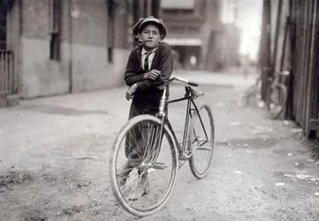 Fifteen Year Old Messenger Boy Working for Mackay Telegraph Company, Waco, Texas