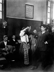 Immigrants in Ellis Island