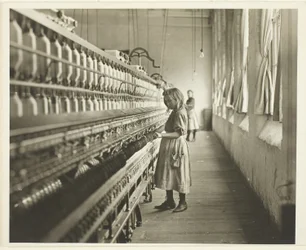 Sadie Pfeifer, a Cotton Mill Spinner, Lancaster, South Carolina