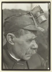 Slavic Foreman in Pennsylvania Coal Mine