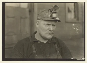 This Man, Scotch, Was Called The Poet Of The Mines, Eastern Pennsylvania Coal Mine