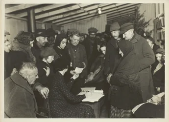 WPA Relief Checks Given Out To Unemployed Miners, Scott