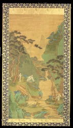 A Scholar Listening to a Waterfall