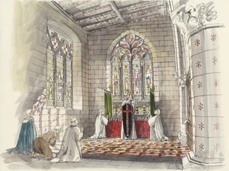 Priest at the Altar of St Peter