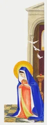 Annunciation to Mary, Drawing