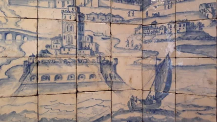 Belém Tower Represented on Tile