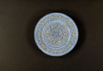 Decorated plate, Iran