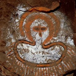 Depiction of Wandjina, Australia