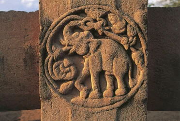 Elephant, Relief on Stupa No 2, Sanchi