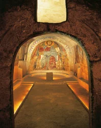 Rock Crypt of San Vito Vecchio Church, Gravina in Puglia, Italy