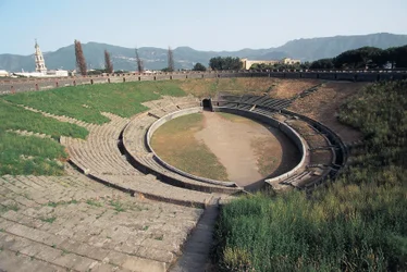 Italy, Campania Region, Pompei, amphitheatre