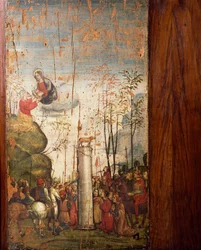 Moses on Sinai and the Golden Calf, Church of St Mary the Gracious, Old Sacristy, Milan