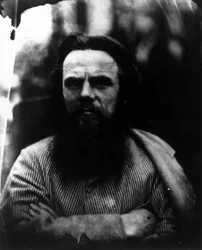 Photograph of Holman Hunt full face, May 1864