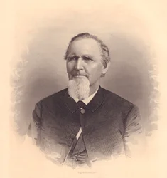 Portrait of American Methodist clergyman John L Smith