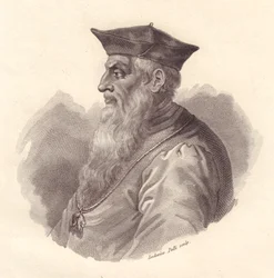 Portrait of Italian Admiral Andrea Doria