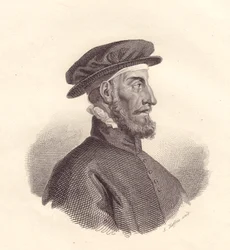 Portrait of Italian publisher and printer Paolo Manuzio