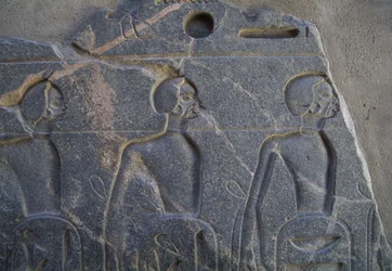 Relief Depicting Prisoners, Temple of Luxor, Thebes