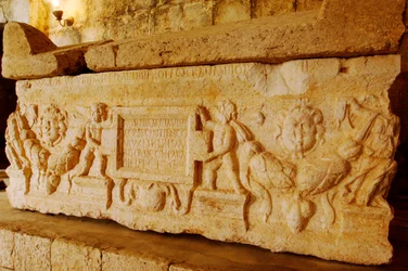 Stone coffin, 2nd century AD