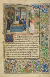 The Author Hearing the Story of Gillion de Trazegnies