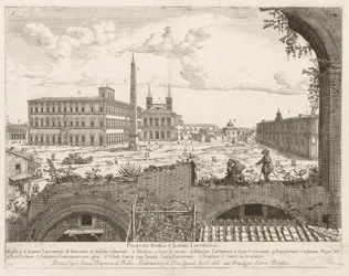 S. Giovanni in Laterano from Prospectus Locurum Urbis Romae Insignium