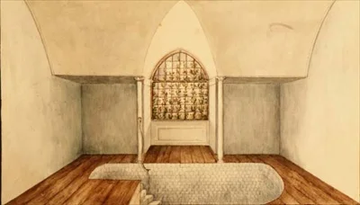 The Cold Bath Room at Aynhoe