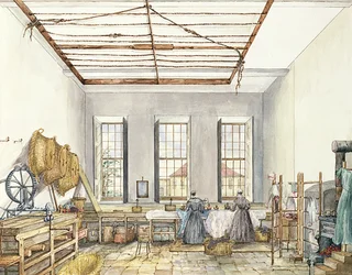 The Laundry at Aynhoe, 23rd February 1847