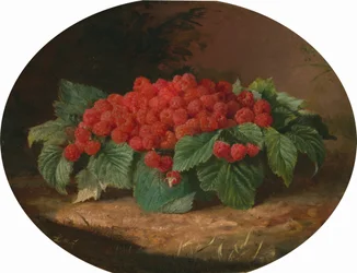 Raspberries, c. 1859