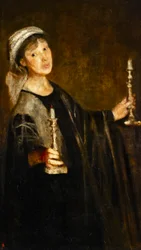 Self-Portrait with Candles, c. 1906