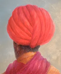 Red Turban Yellow Jacket
