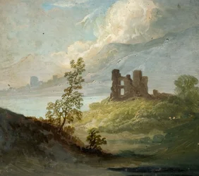 Stone Ruin on Hilltop