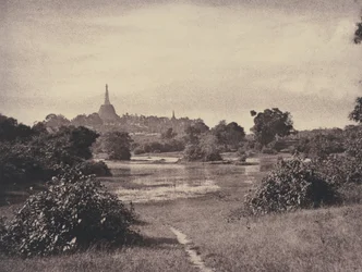 Rangoon: View Near the Lake, November 1855