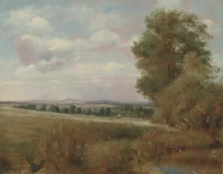 Landscape at Hampstead with Harrow in the Distance